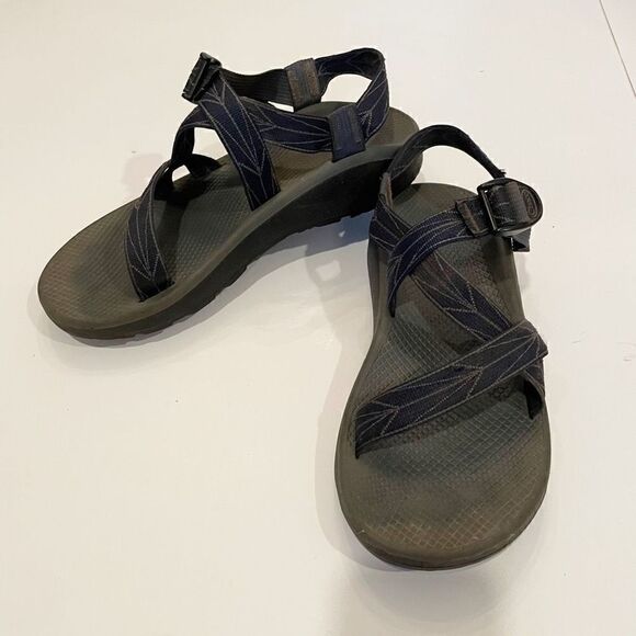 Chaco Mens Sandals Size 11 Water Shoe Adjustable Blue - Picture 1 of 8